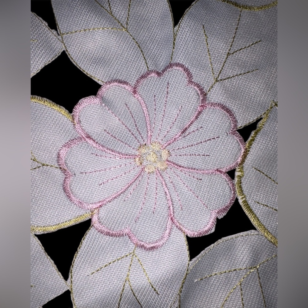 Floral table runner 54x13.5” Easter - Picture 2 of 4